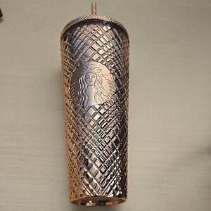 Starbucks Metallic Studded Tumbler in Bronze